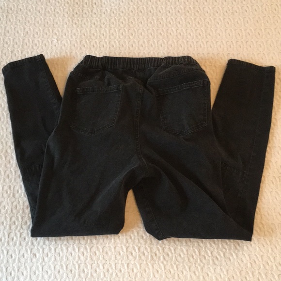 Dash K Kardashian Black Denim Comfort Waist Jeans - Picture 4 of 8